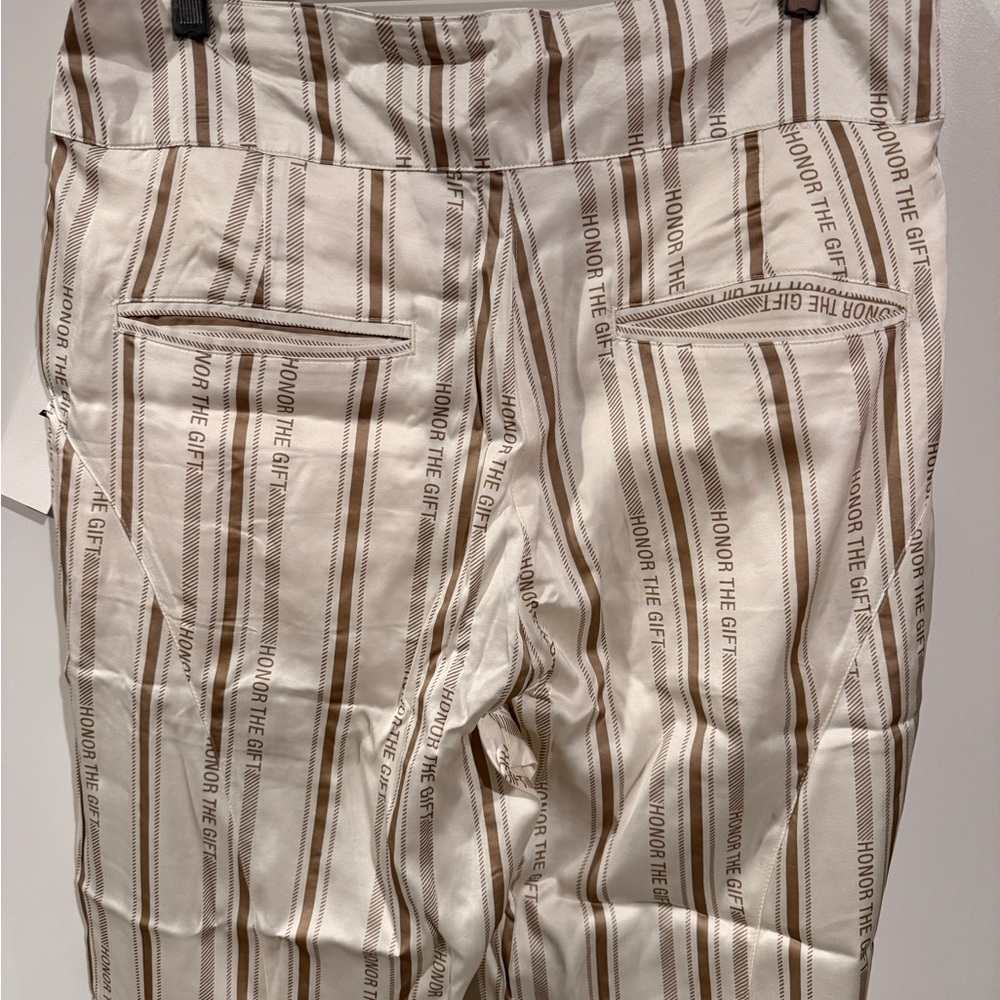 Striped Cream Pants - Picture 3 of 8